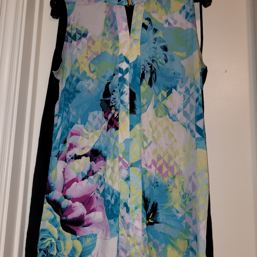 Worthington floral blouse
